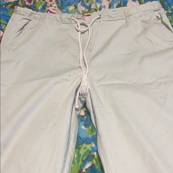 Used Esprit khakis w/ adjustable draw strings - Picture 3 of 5